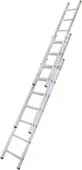 3 Parçalı Sürgülü Alüminyum Merdiven Ptt Tipi 3x2= 6 Mt thumbnail 1