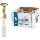 MADE Kalibre Dübel Takımı 8 Mm 100 Adet - 1