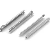 SAMET Klasik Kızaklı Çekmece Rayı Beyaz 45 Cm - 1