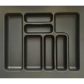 bashirdavat Çekmece Içi Antibakteriyel Kaşıklık 55x49 Cm Desenli Antrasit Ücretsiz Kesim - 1