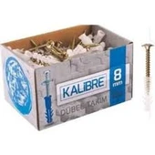 Kalibre Vida Dübel Takımı 8 Mm 100 Adet - 1