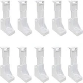 MADE L Ayak Korniş Tutucu Montaj Ürün Aparatı 10 Adet - 1