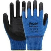 Beybi Zebra Eldiven Mavi-siyah No:10 12 Adet - 1