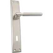 hira kapı kolları Hira Boğaziçi Bilge Lüx Nikel-saten Oda Kapı Kolu - 1