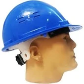 Essafe Enseden Ayarlanabilir Vidalı Hava Delikli Mavi Baret - 1