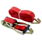 SafeSet Sg-58 50mm 2 Inch Spanzet 10mt 5000dan 10mm Çift J Kancalı Yük Gerdirme - 1