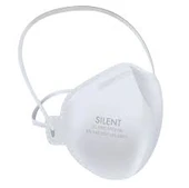 SİLENT Hijyenik 5 Katlı Toz Maskesi Solunum Koruyucu Baş Lastikli Ffp2 Nr 10 Adet - 1