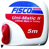 Fisco Çelik Şerit Metre 5 Mt. Sarı Şeritli - 1