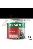 Permolit Monotip Astarlı Antipas Boya Siyah 2.5 Lt. - 1