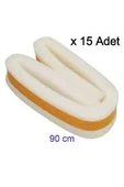 EYM 15 Adet Yapışkanlı Kapı Altı(eşik) Bandı Isı Yalıtım Süngeri 90 Cm - 1