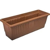 Hak Plastik 2 Adet Çiçek Saksısı Plastik - Balkon Saksısı 70 Cm. 2 Adet - 1