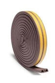 MasterCar Kapı Ve Pencere Izolasyon Bandı/fitili 5 Metre X 2 (10MT) Kahverengi Bondit Pencere Yalıtım Bandı - 1