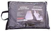 Kustulli Universal Terletmez 3lü Pilot Kilim Minder Oto Kılıf Takımı Siyah K0423 - 7