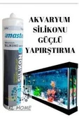 Master Profesyonel Kalite Akvaryum Duşa Kabin Küf Ve Mantar Yapmaz Silikon ( 1 Adet) Şeffaf Renk - 1