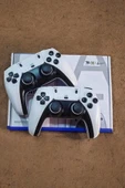 Çift Oyun Kollu 4K HD Ekran Nostaljik 20.000 Oyunlu Beyaz Game Stick - 5
