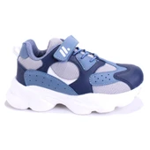 Dagoster DJA76-AP730 Lacivert Ortopedik Günlük Erkek Çocuk Spor Ayakkabı thumbnail 2