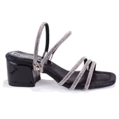 Dagoster DJA76-ASK16 Siyah Ortopedik  Kız Çocuk Abiye Ayakkabı thumbnail 2