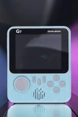 El Atarisi 3.5 inç Ekran Çift Konsol 666 Adet Retro Oyun Gamepad - 1