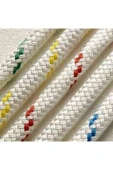 ZUBİZUBİ 10 Metre 6 Mm Kalınlık Örgü Ip Halat Branda Çadır Tente Bağlama Ip -10mtr - 2