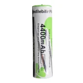 Şarj Edilebilir Pil 18650 Kodlu 4400 maH 3.7 Volt Li-on Batarya Akü Şarjlı 1 Adet - 2