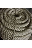 Gereksiz Şeyler Dekoratif Halat 20mm Jüt Halat Kendir Urgan Halat Ip 40 Metre - 3