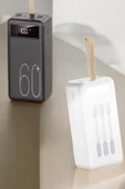 Powerbank 60.000 Mah Hızlı Şarj 4 Çıkışlı Uzun Şarj Süreli Dijital Göstergeli - 3
