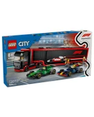 Lego City RB20 ve AMR24 F1 Arabalı F1 Kamyonu 60445 thumbnail 1