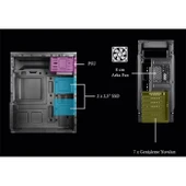 Vento Vs114F 500W Siyah Mid Tower Atx Kasa - 1