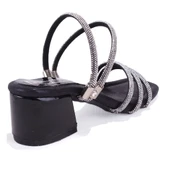 Dagoster DJA76-ASK16 Siyah Ortopedik  Kız Çocuk Abiye Ayakkabı thumbnail 4