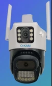 O-KAM Pro 6015 6MP Dual Lens Wi-Fi PTZ Camera - 1