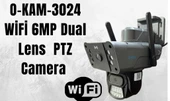 O-KAM Pro 3024 6MP Dual Lens Wi-Fi PTZ Kamera - 1