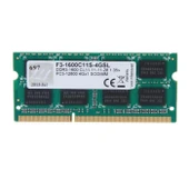 Gskill Value DDR3L-1600Mhz 1.35V Low Voltaj CL11 4GB SO-DIMM (512x8) F3-1600C11S-4GSL - 1