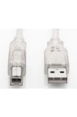 Sl-u2010 Usb 2.0 10m Şeffaf Yazıcı Kablosu - 1
