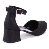 Dagoster DJA76-YB101KY Siyah Ortopedik Kız Çocuk Abiye Ayakkabı - 4