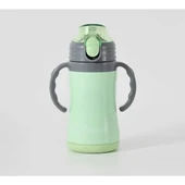 PENGUEN 3048 BİBERON TERMOS YEŞİL ÇELİK ÇİFT KATLI 280ML - 1