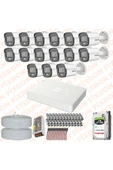 HIKVISION COLORVU GECE 7/24 RENKLİ 15 KAMERALI SET 1TB HDD thumbnail 1