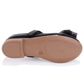 Dagoster DJA76-HY10002 Siyah Rugan Ortopedik  Kız Çocuk Babet Ayakkabı thumbnail 4