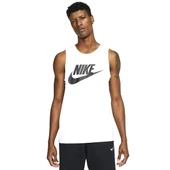 Nike Tank icon Futura Erkek Beyaz Antrenman Atleti - 4