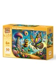 Art Puzzle Art Çocuk Renkli Kanatlar 50 Parça Puzzle - 1