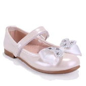 Dagoster DJA76-HY10002 Sedef Rugan Ortopedik Kız Çocuk Babet Ayakkabı - 1