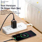 Essager Örgü Kablo 3 Metre 7A 66W USB to Type C Şarj Kablosu 480Mbps Veri Aktarım Şarj Akım Korumalı thumbnail 2