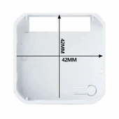 Plastik Elektronik Proje Kutusu 45x50x20mm Beyaz Elektronik Devre Prototip Wifi Iot Ble Akıllı Ev Buton Ses Zil Kapı Giriş Otomasyon - 8