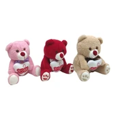 I Love You Kalpli Peluş Ayıcık 30 Cm. - 1