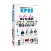 Yargı 2024 KPSS GY-GK 5'i Bir Arada Tüm Dersler Tek Kitap Konu Anlatımı - 1