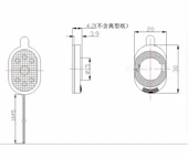 Hoparlör 1.5W 8ohm 20x30mm 10cm Kablolu Mini Speaker Ses Müzik Amfi Ürün Müze Otomobil Telefon Sesli Yönlendirme Oyuncak Tablet Telefon thumbnail 3
