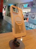 İPhone 14 Pro Max Uyumlu MagSafe Özellikli Kılıf Arka Yüzü Kılıf Renginde Mat Kapak Darbe Koruma Kapak - 4