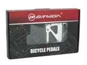 BRIVIGA PEDAL PDL-3304 PLAT ALÜ CNC CR-MO MİL RUL. GÜMÜŞ 110x111x23mm 320g - 2