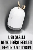 Aromaterapi Hava Temizleyici Buhar Makinesi Taşınabilir Şarjlı - 2