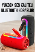 Kablosuz Bluetooth Hoparlör Uzun Pil Ömrü Taşınabilir - 1