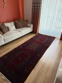 108x303 cm Vintage Nadir Desenli Yolluk, El Dokuma Anadolu Yolluk, Şık ve Benzersiz Halı, Harika Ev Dekoru - 2